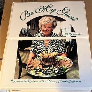 Be My Guest Cookbook by - White CoverFirst Printing 1995